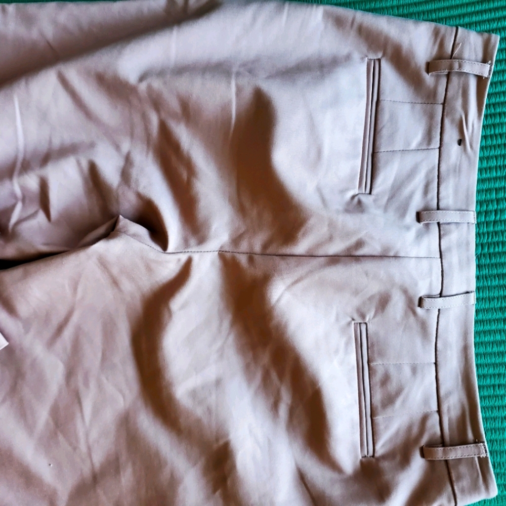 Croped pants size 4 blush pink